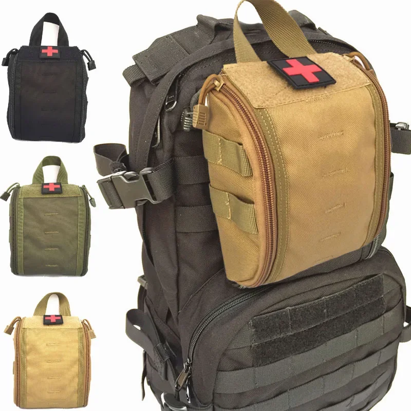 

Тактическая сумка Molle EDC, медицинская сумка, аптечки первой помощи, уличная сумка для инструментов для выживания в чрезвычайных ситуациях, охота, пеший туризм, EMT Utility Pack