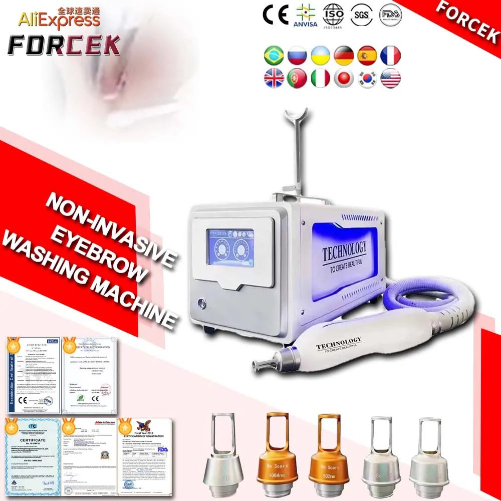 

Non-Invasive Eyebrow Washing Machine 810 Freezing Point Multi-Function All-In-One Machine Tattoo Removal Beauty Instrument