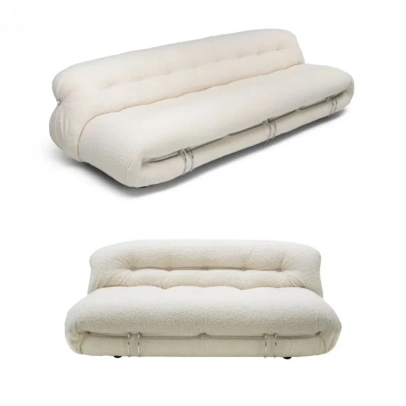 Italian lazy chair, living room creative leisure fabric sofa