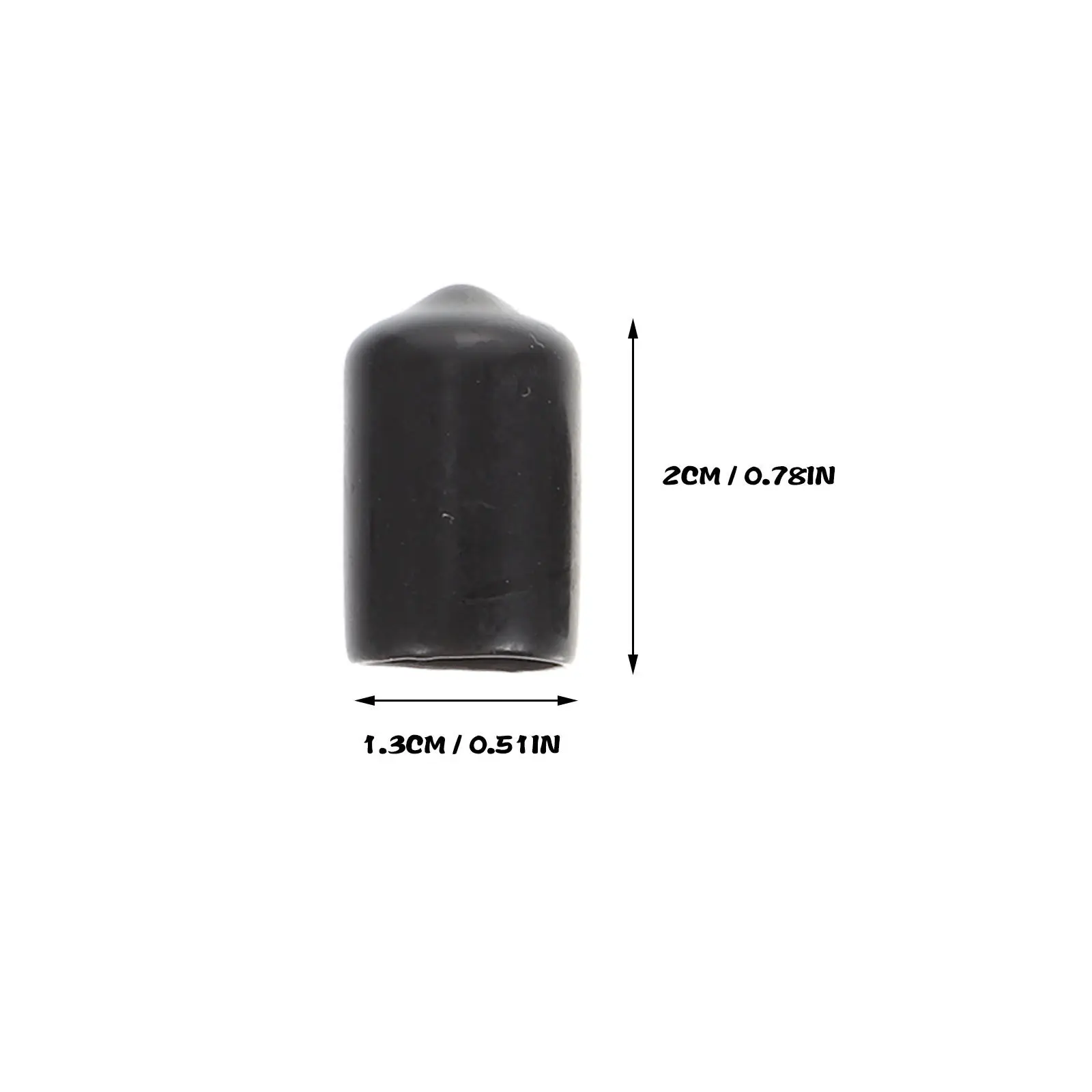 1Set Rubber Thread Protector PVC End Caps Flexible Screw Bolt Covers Replacement Parts Protective Tubing Tips for Furniture