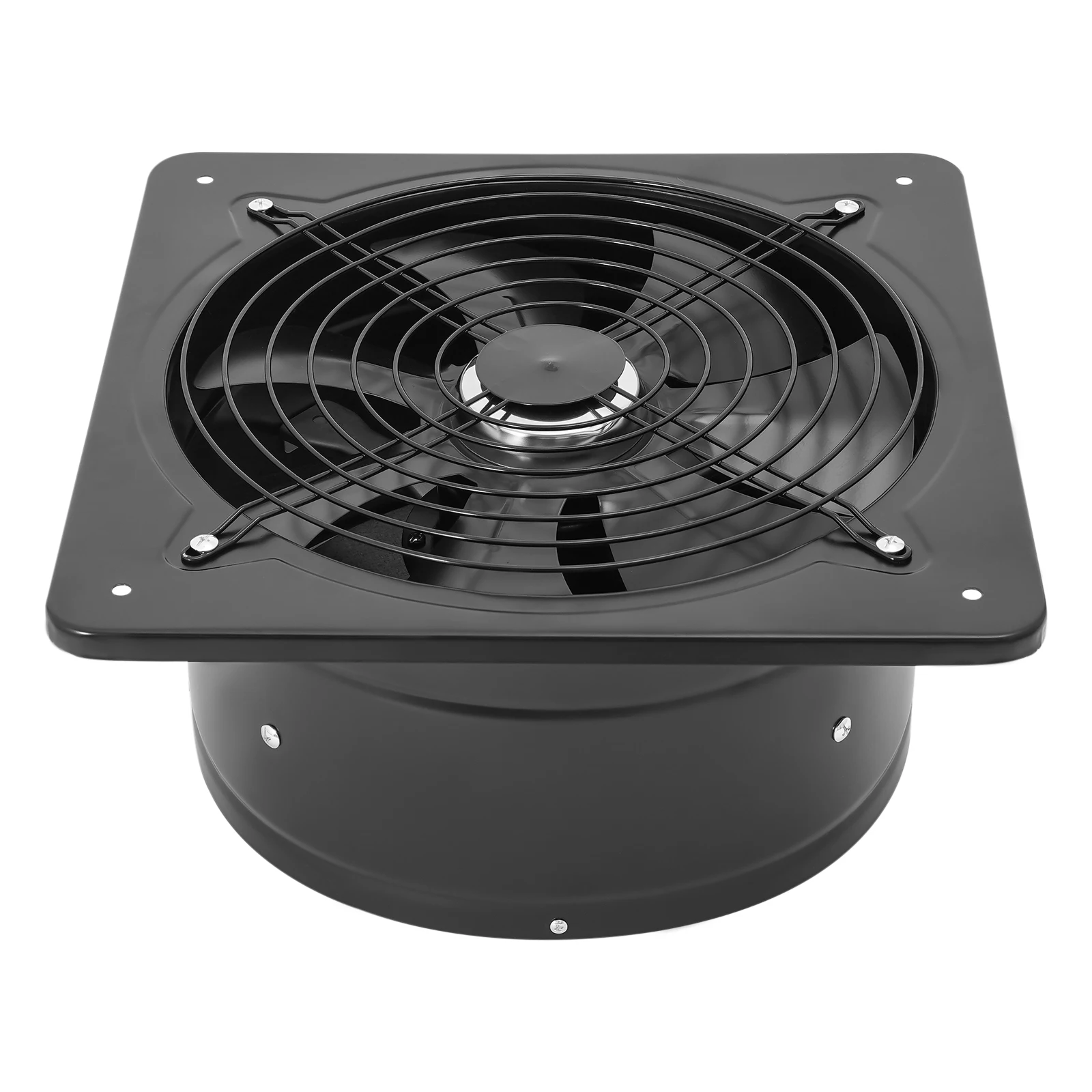 12 Polegada ventilador de exaustão de alto fluxo de ar, 2800 rpm sem ruído, ventilador axial extrator de ventilação à prova de explosão para armazém de cozinha