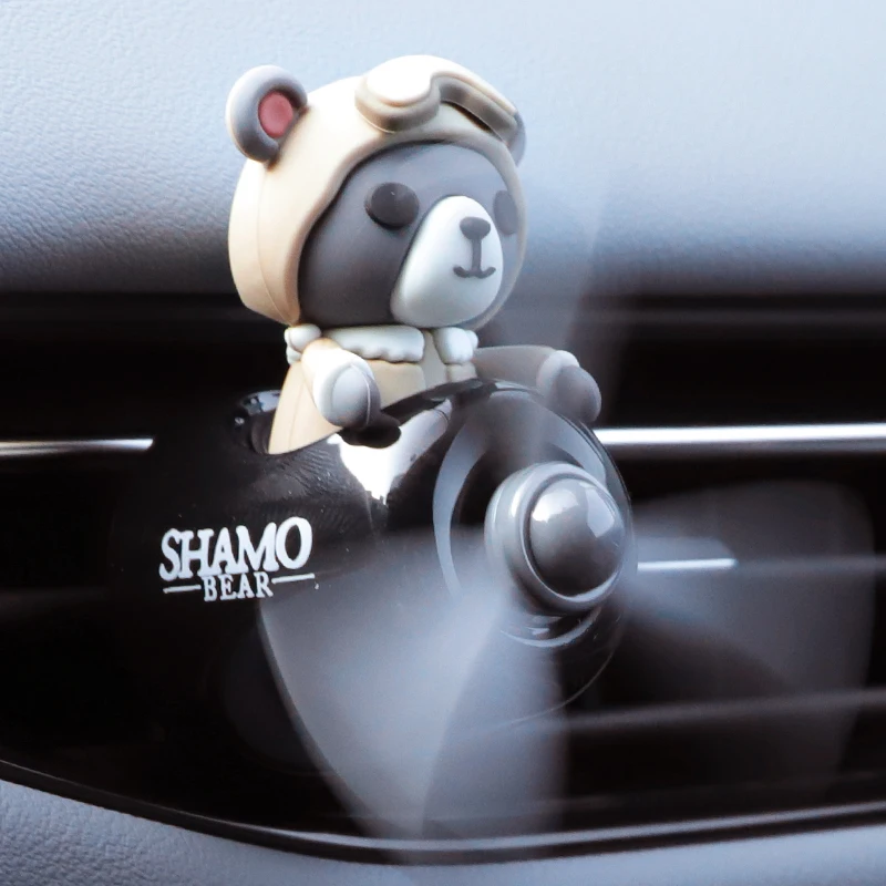 Unscent No Perfume DIY Fragrance cool fun pilot rotate plane ornament car accessories interior decoration air freshener diffuser - view 5