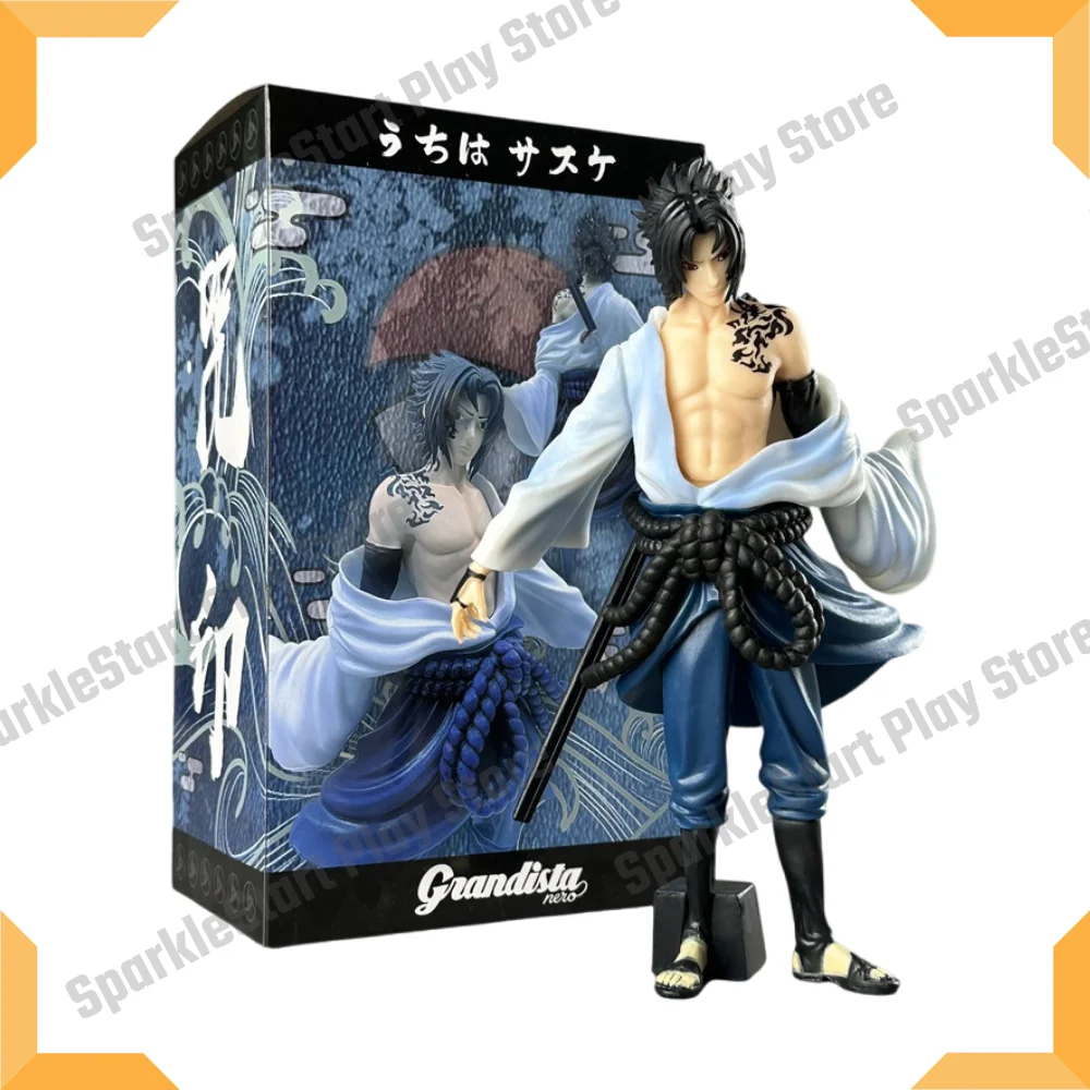 Uchiha Sasuke Figures Manga Naruto Anime Figure Classic Uzumaki Naruto Model Desktop Ornament Collectible Room Decoration Gifts