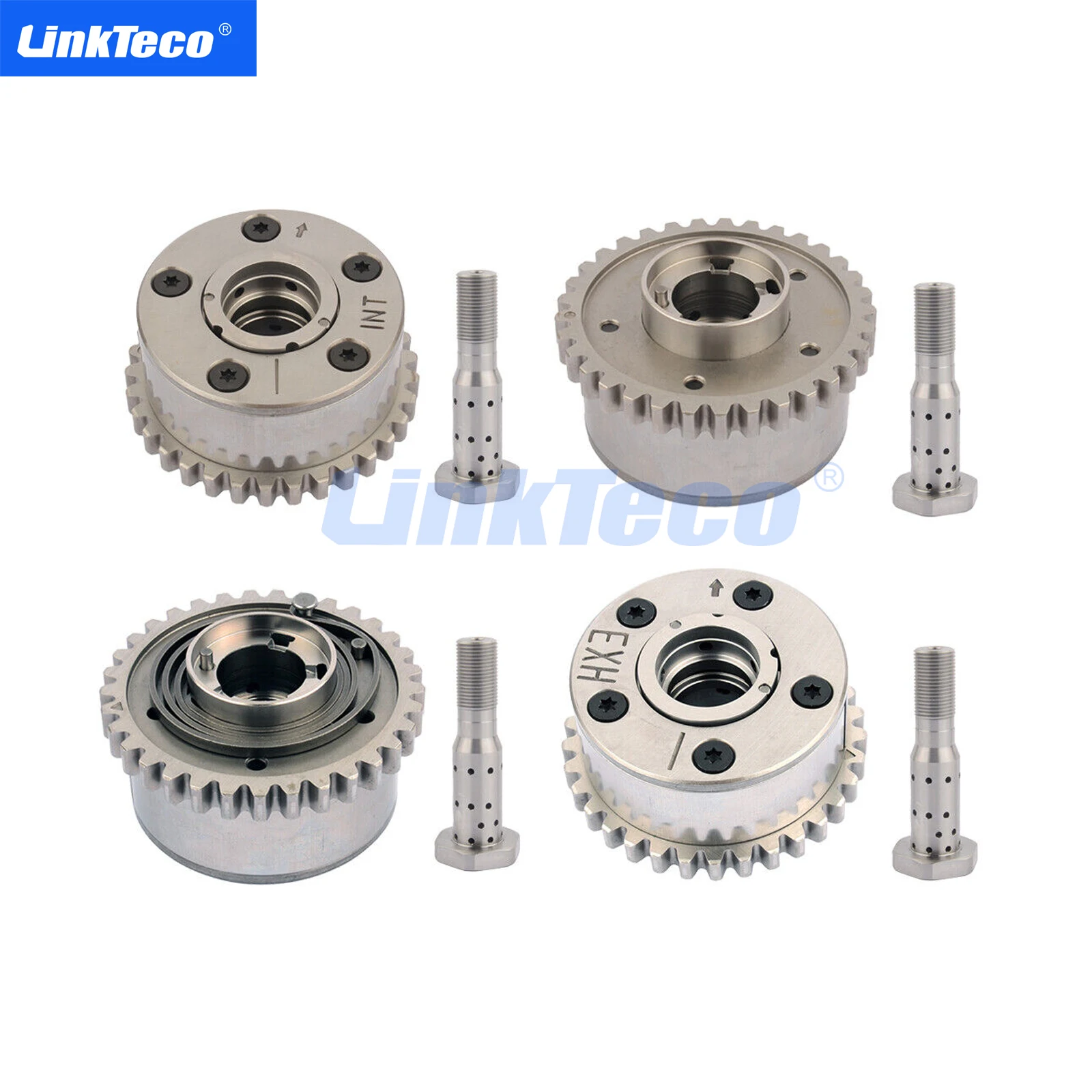 2x Intake + 2x Exhuast Camshaft Gears For Chrysler Jeep Dodge Ram 3.6L Pentastar