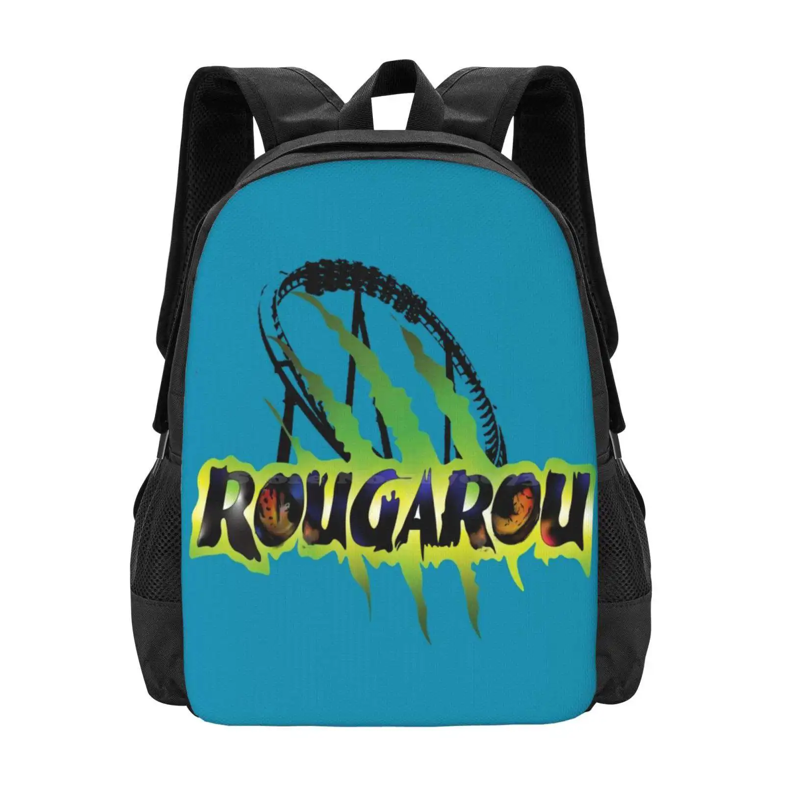 Rougarou Loop Design Pattern Design Bagpack School Bags Rougarou Cedar Point Floorless Mantis Roller Park