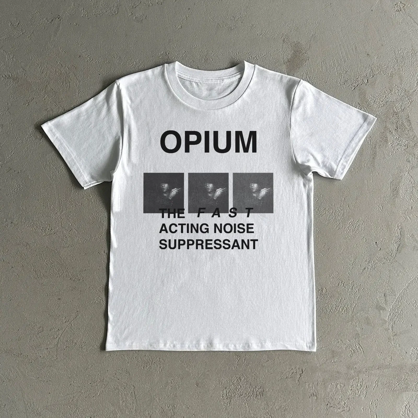 Opium Heavy Cotton T Shirt vintage Washed graphic Breathable Unisex Stretched Slightly homme Top For Everyday Wear Stylish