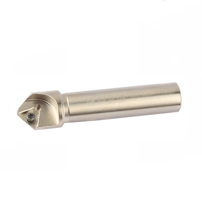 TCM Chamfering Tools Milling Cutter 12mm 16mm 20mm TCMT Carbide Inserts End Mill Chamfer Cutter