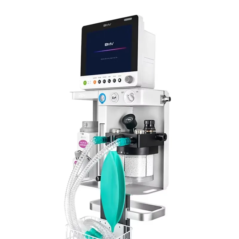 Large Animal Anesthesia Machine - CE Certified Portable System for Horses & Dogs, Compatible with ISO Flurane