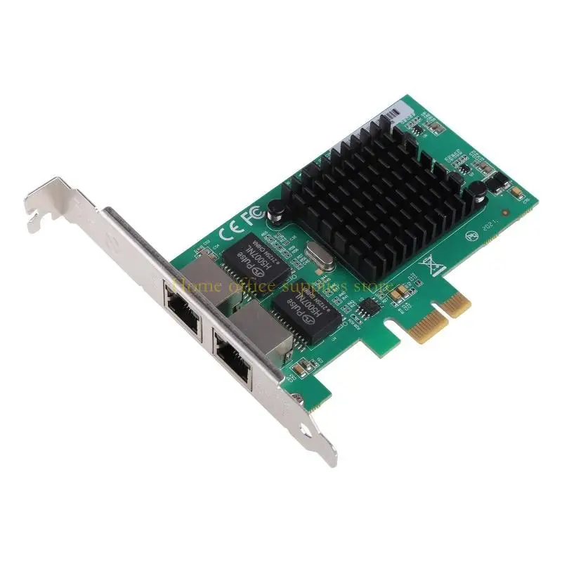 

K43B Dual Port NIC PCI для сетевой карты Express Gigabit для 82575 Athernet Adapter 1000 Мбит / с 2x RJ45 Ports
