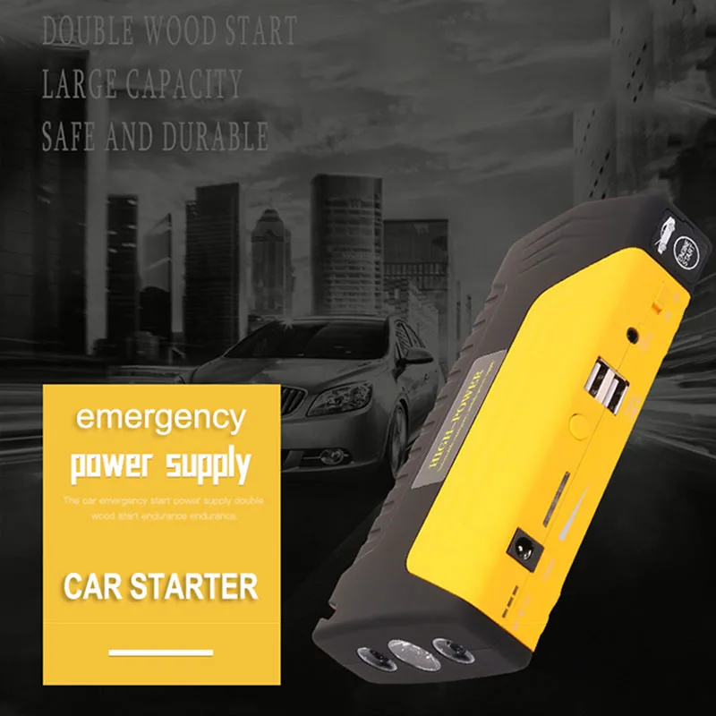 Portable Car Jump Starter High Power 50800mAh Power Bank 12V Car Emergency Battery Boost Charging Starting Device