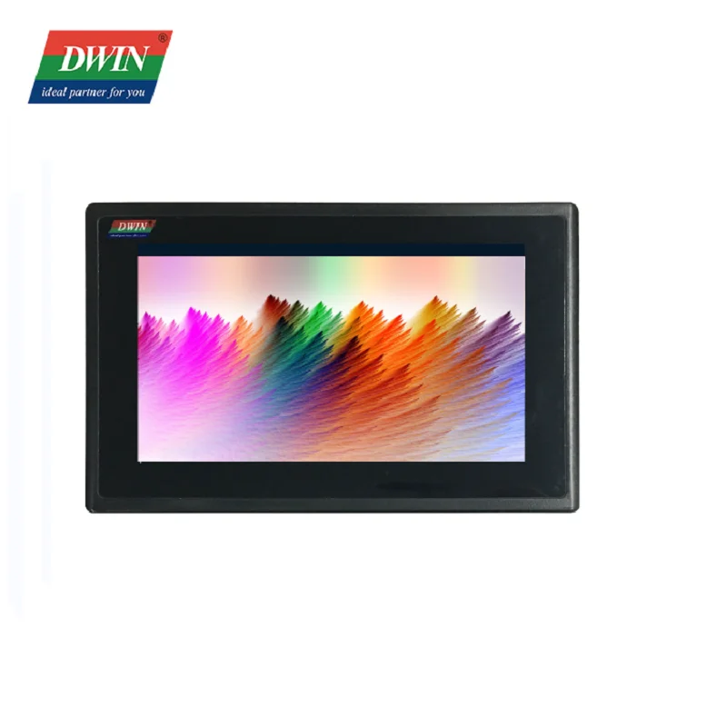 DWIN LVDS Differential Multimedia Display 7.0 Inch 800*480 TN LCM 16.7M Colors Resistive Touch Display with DVI-I User Interface