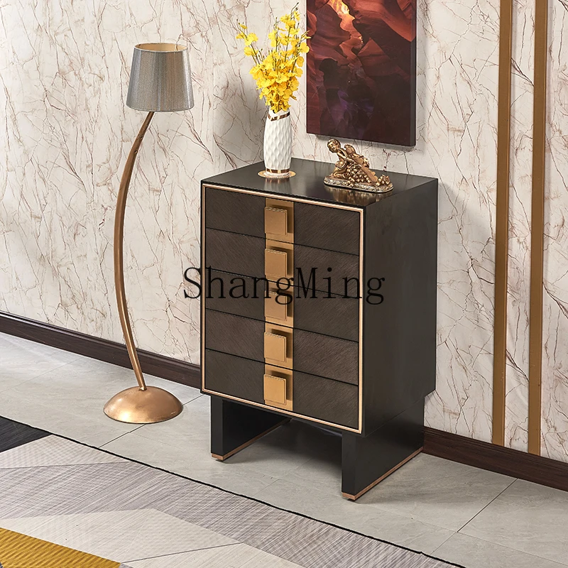 

ZYY minimalist storage cabinet living room postmodern simple bucket light luxury 2345 bucket rock cabinet