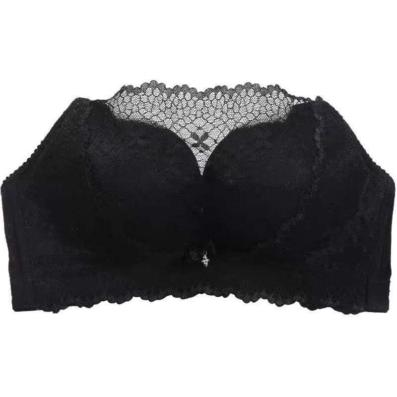 Thickened 9cm Bra lingerie for women Gathered Anti Light Bra Super Thick Strapless Invisible Strapless Bra