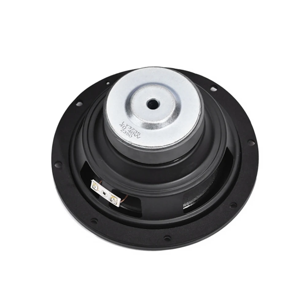 AIYIMA 6,5 дюйма 4 Ом 40 Вт динамик Midrange бас круглая резиновая кромка Водонепроницаемая фотоколонка DIY домашний кинотеатр