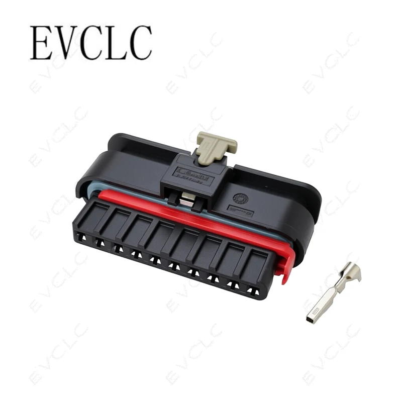 1 Set 10-Pin Automotive Wiring Harness Connector Waterproof Plug 2363012-1 for TE Connector Automotive Sensor Plug view 2