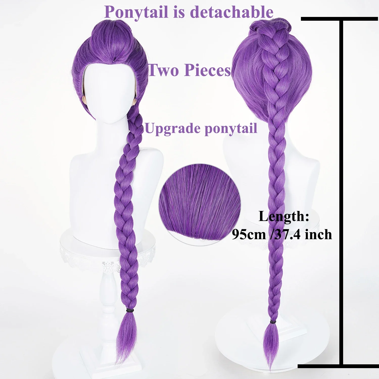 SBluuCosplay Kpop Dämon Saja Jungen Baby Abby Romantik Mystery Jinu Hunters Huntrix Rumi Mira Zoey Cosplay Perücke