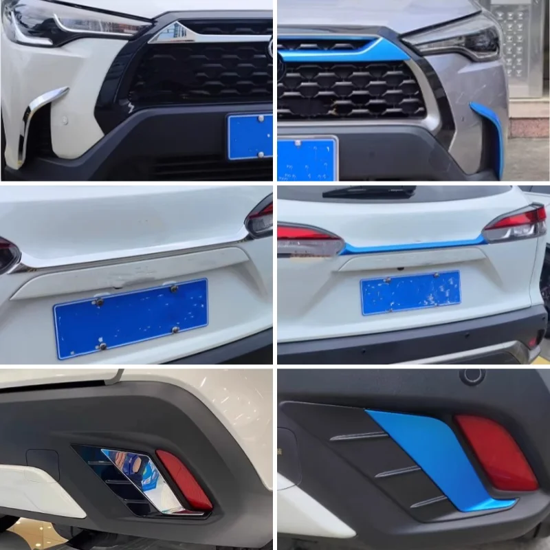 

LHD For Toyota Corolla Cross XG10 2021-2025 Auto Replacement Parts Protection Film for External Electroplated Trim on Cars cover