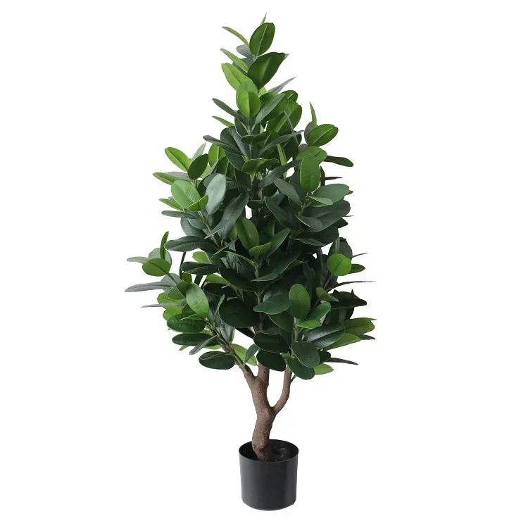 Wholesale Indoor decorative plastic Artificial garcinia plant evergreen bonsai