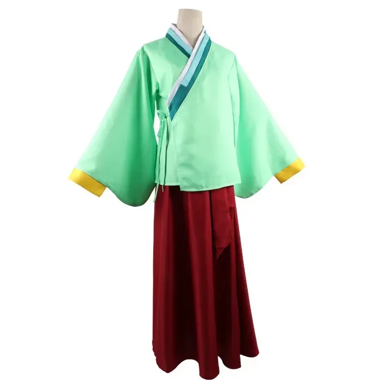 2026 Anime Maomao Cosplay Costume Apothecary Diaries Kimono Mao Mao Uniform Outfits Halloween Carnival Party For Women