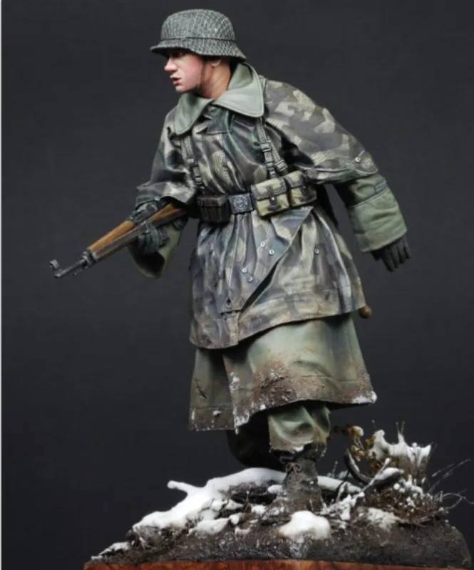 1/16 Die Cast Resin Figure Assembly Kit Soldier Toy Figure Unpainted Free Shipping A1