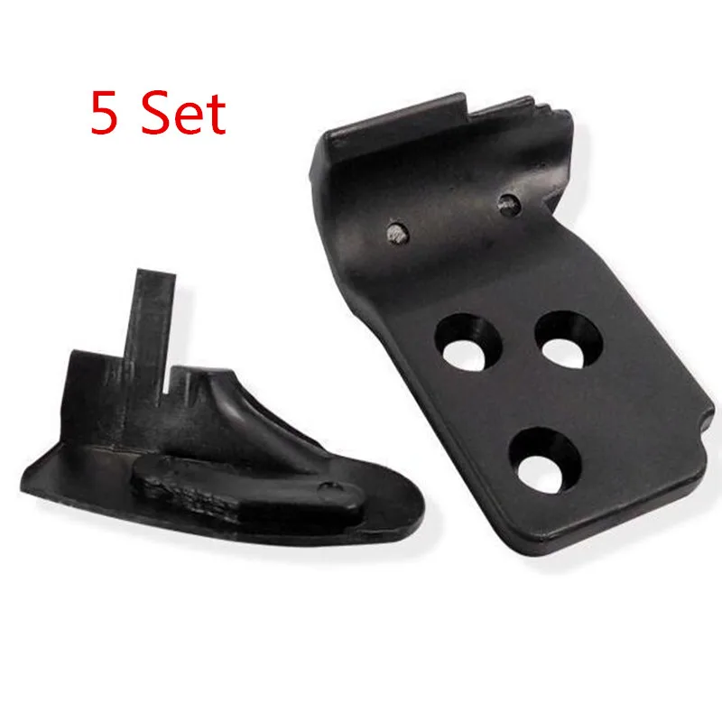 5Set Tyre Tire Changer Machine Part Automatically Turn Duck Head Protection Pads Protecting Nylon Three Hole Flip Pad