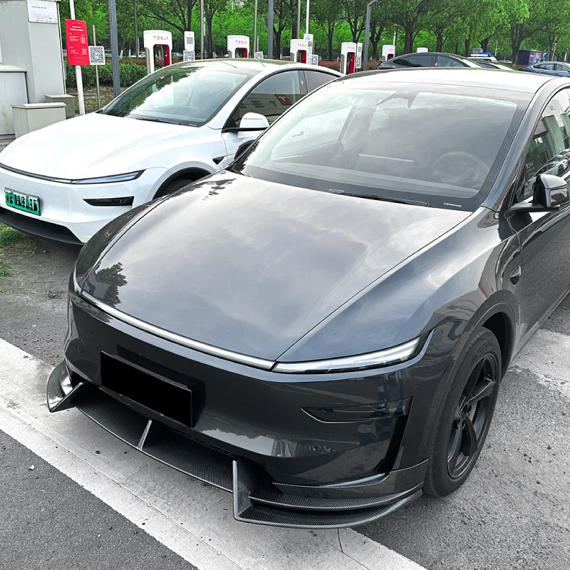

Подходит для Tesla Model Y New Edition 2024 + модификация спойлера передней губы передней лопаты