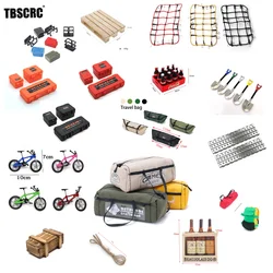 Tbscr-シミュレートされた装飾ツール、1:10 rcクローラー用アクセサリーtrx4軸、scx10i03007rbx10 redcat mst wpl d90 fj45