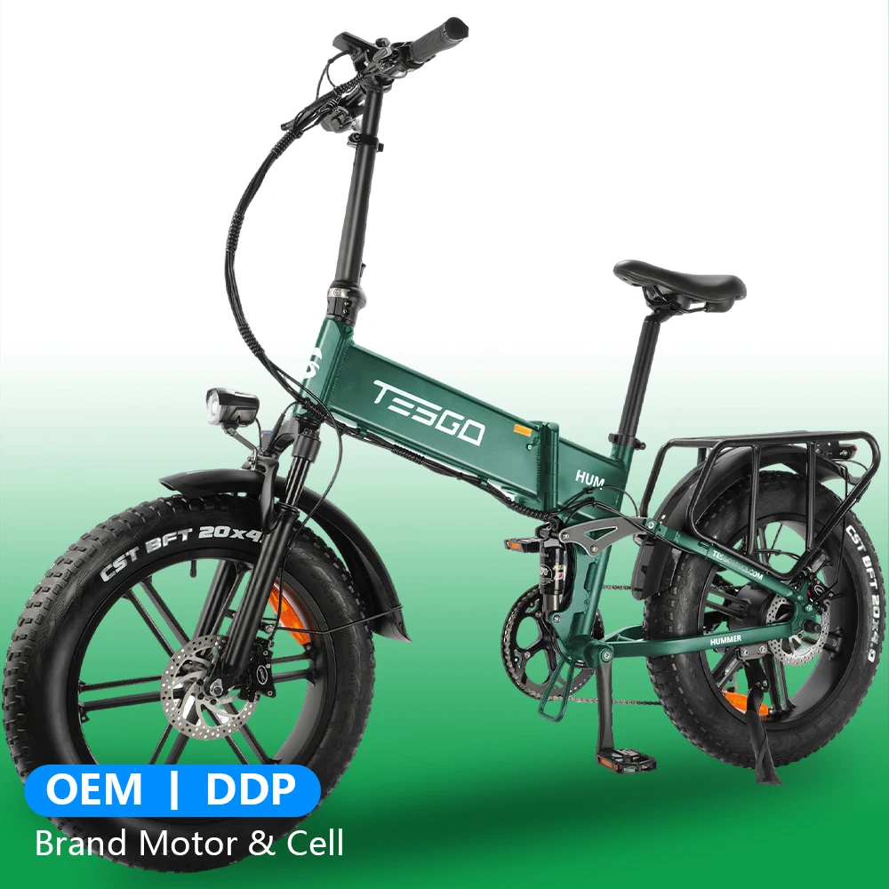 

Электровелосипед Gosen 750W 48V, складной, с толстыми шинами, 20 дюймов, полноподвесный, внедорожный, горный, для взрослых