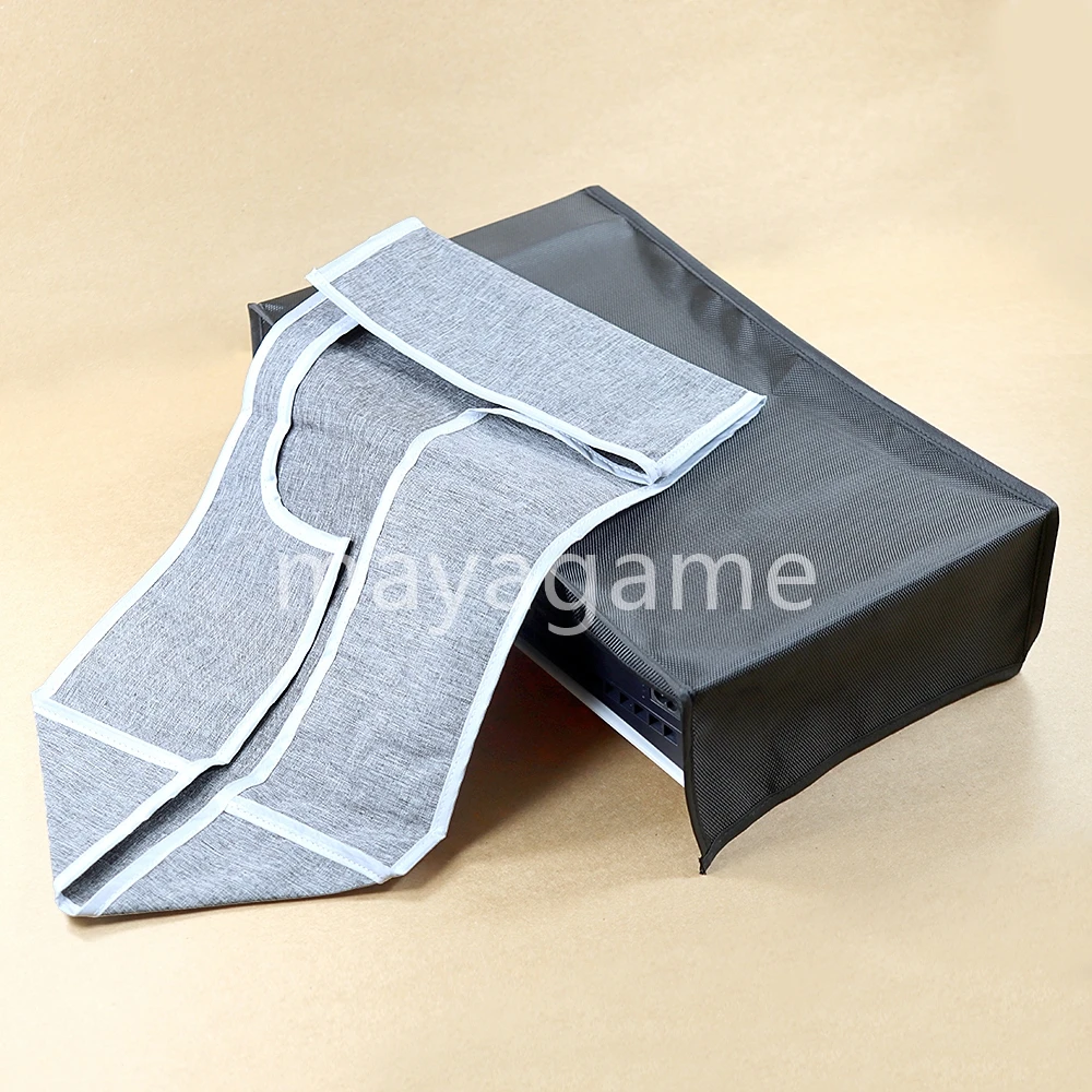 1pc para ps5 pro console vertical horizontal capa de poeira manga disco & edição digital proteção acessórios do jogo