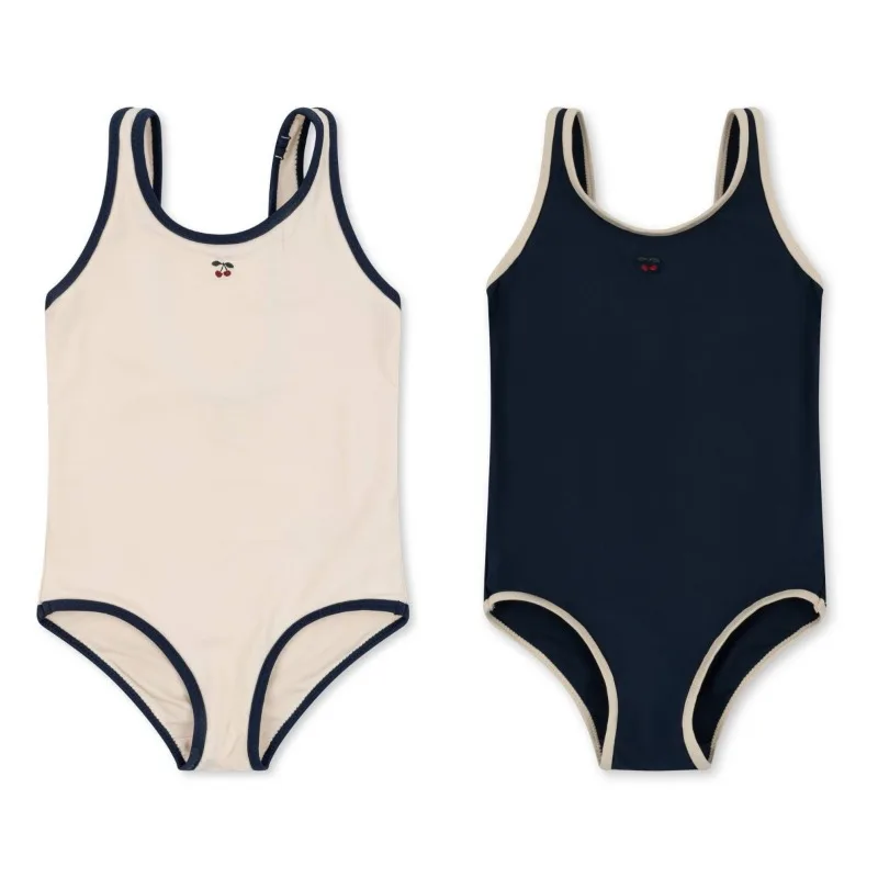 

Новый летний датский купальник для девочек, детские купальники с вишневым узором, разделенный купальник, бикини Maillot De Bain Enfant Fille Mayo