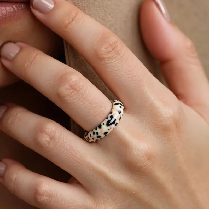 

10 шт. разноцветных широких колец с камнями 6 мм, подарок для вечеринки