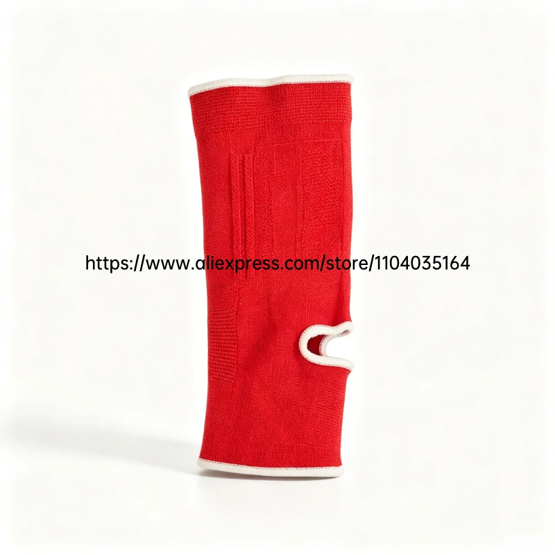Muay Thai Ankle Guards for Men Women Breathable Knit Ankle Support Brace Pair Non Slip Ankle Protector for MMA Boxing Kickboxing