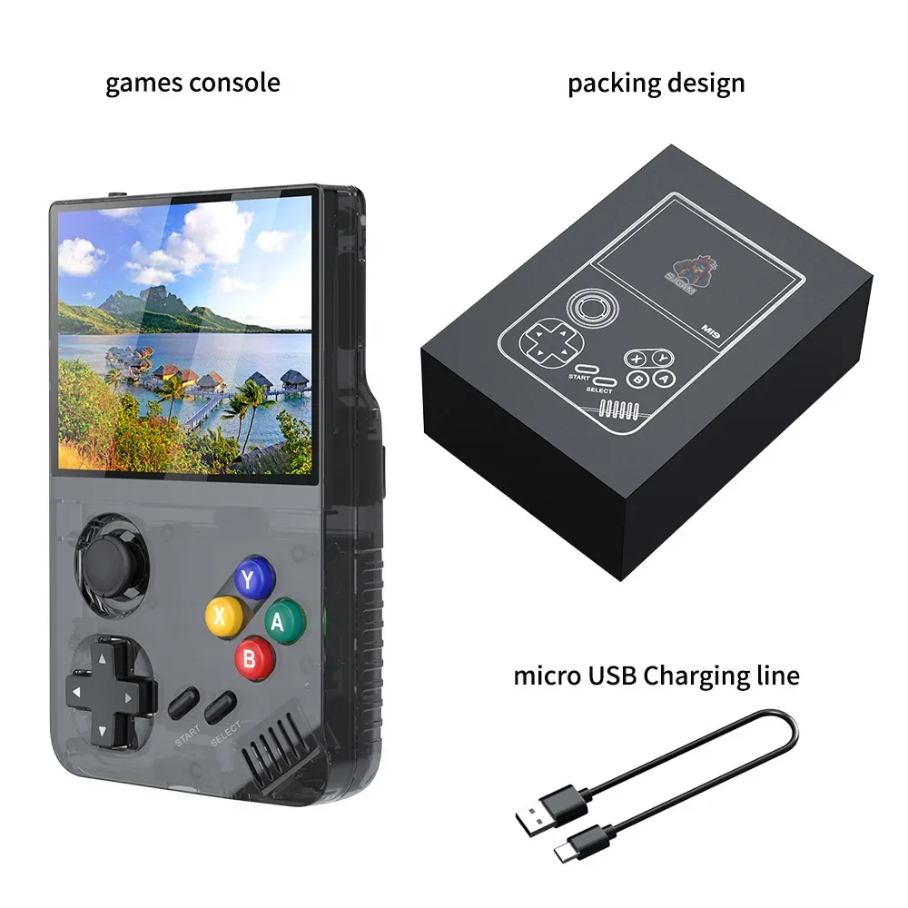 M19 Handheld Game Console 3.5 Inch4k HDScreen Handheld Game Console