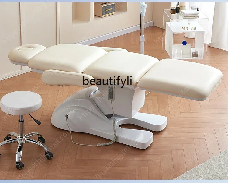 Multifunctional Electric Lift Beauty Care Bed Beauty Salon Special Body Massage Tattoo Couch Medical Micro Plastic Injection Bed