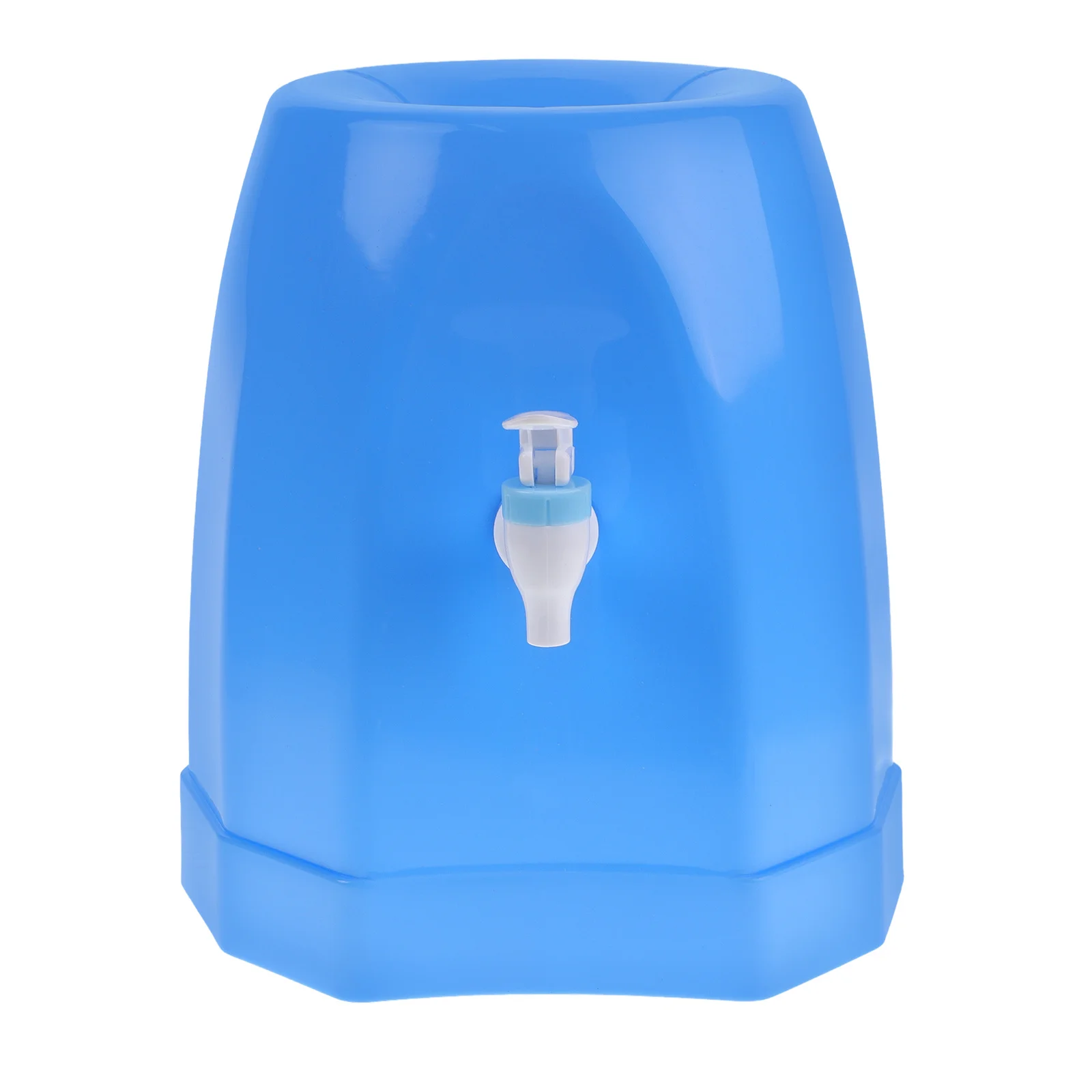 

Water Dispenser Bracket Desktop Bottle Holder Gallon Countertop Jug Spout Cold Mini Portable Plastic Blue Style