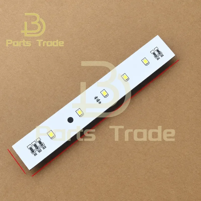 Universal LED Light Board for Refrigerator DC12V Replacement Parts 63.1-5-MD-009 17431000000072 502410010020 13x2cm