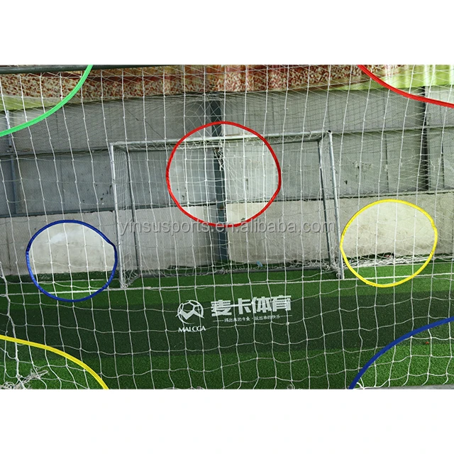 شبكة هدف كرة القدم المحمولة عالية الجودة، معدات تدريب الرماية لكرة القدم #4
