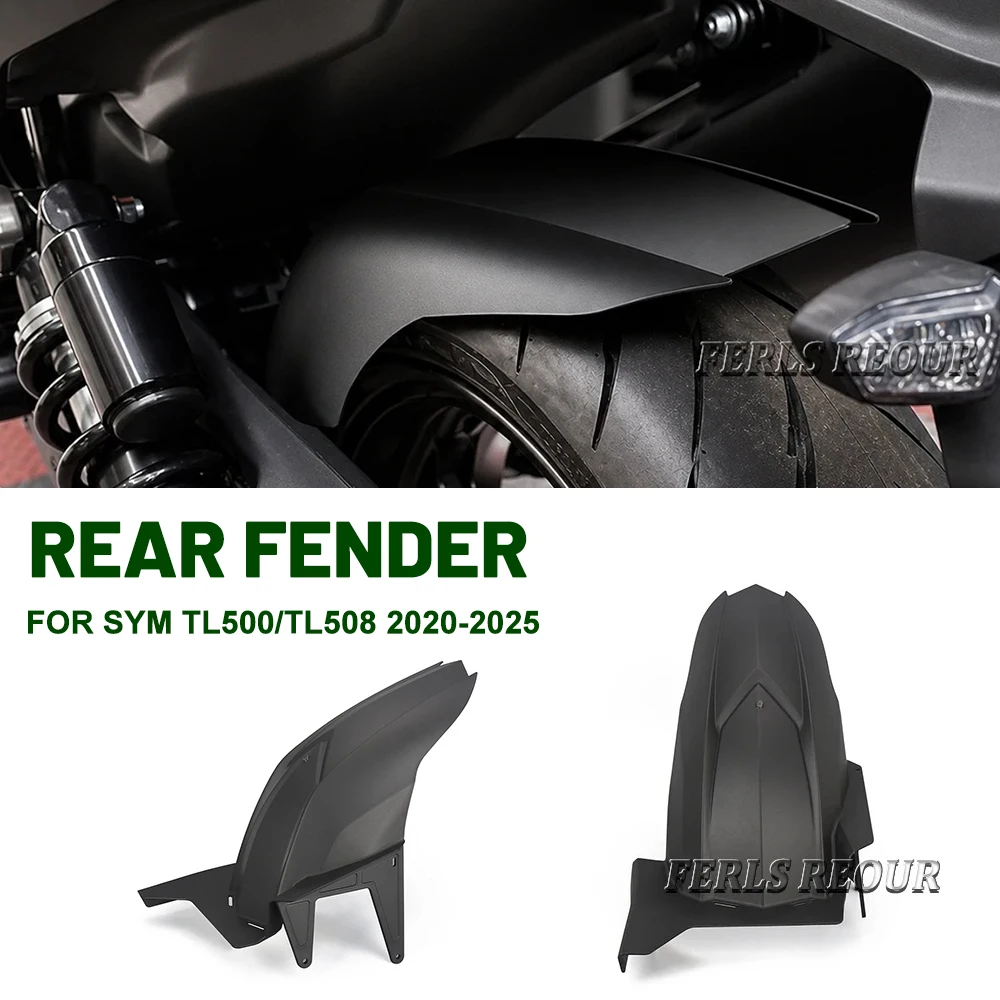 Fit For SYM TL500 TL508 2020-2025 Motorcycle Extended Rear Fender Mudguard Rear Hugger
