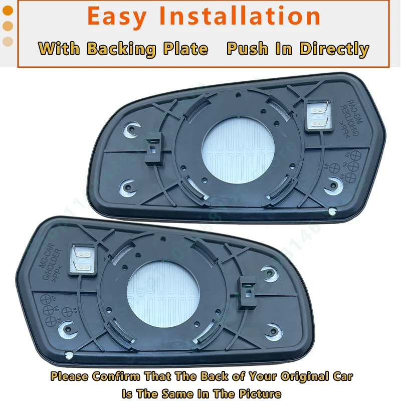 1XLeft or Right Side Mirror For KIA Magentis OPTIMA 2006 2007 2008 2009 With Heated/Car Wing Rearview Mirror Glass 87611-2G110 view 6