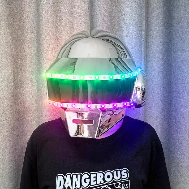 Glowing chicken helmet, creative personality trend hat bar