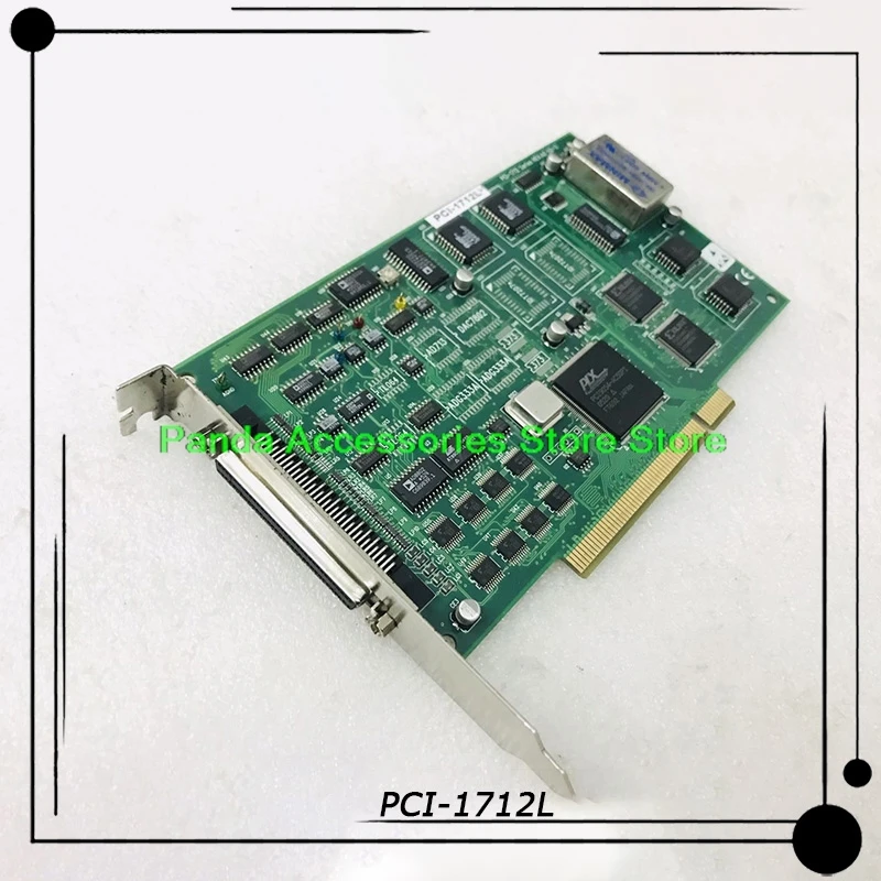 PCI-1712L ل Advantech 12 بت عالية السرعة لا التناظرية الإخراج متعددة الوظائف بطاقة الحصول على البيانات بطاقة 100% اختبار سريع السفينة