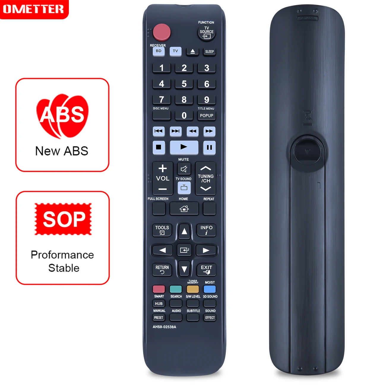 New Remote AH59-02538A Replaced for Samsung Blu-ray HT-F5550K HT-FM53 HT-FM65WC F6500W HT-F5500 HT-F5550 HT-F6500 HT-F6530