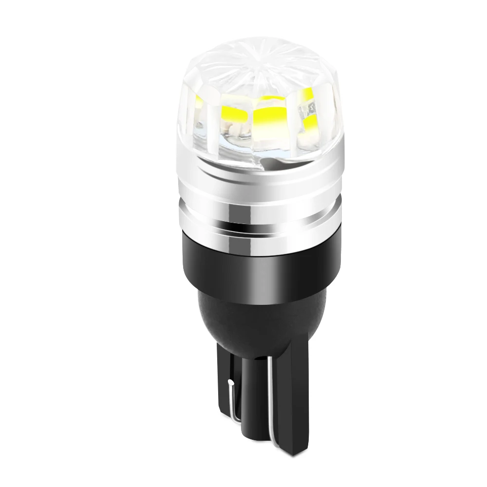 New 2Pcs High Quality Low Power Consumption High Bright T10 5050 5SMD LED Car Vehicle Side Tail Lights Bulbs Lamp White