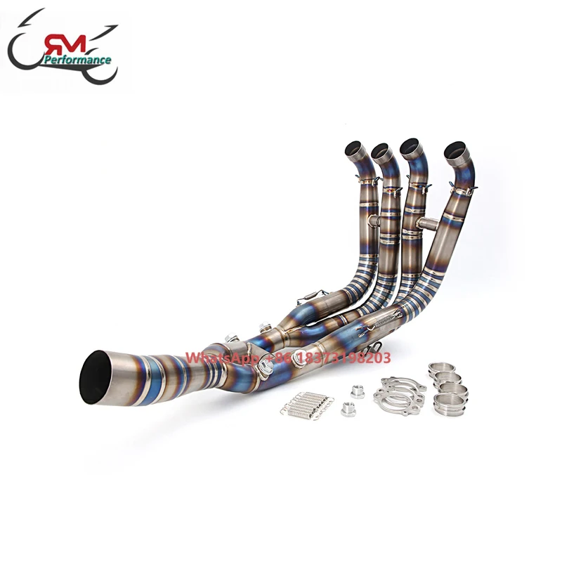 

Motorcycle Exhaust Titanium Alloy Exhaust System for S1000RR 2019 -2022 Escape Moto Modified Exhaust Muffler