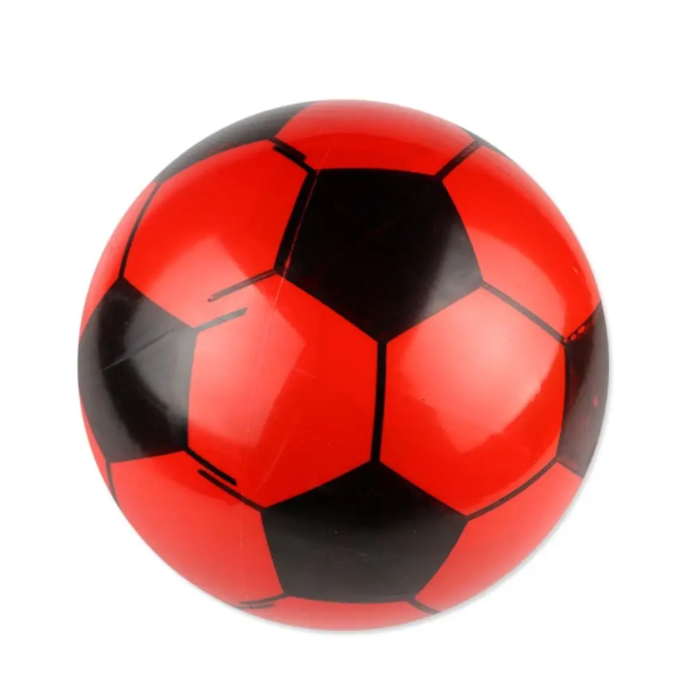 Pelotas elásticas de fútbol de PVC de 22cm, pelotas inflables de mano, fútbol inflable, colores aleatorios, partidos deportivos