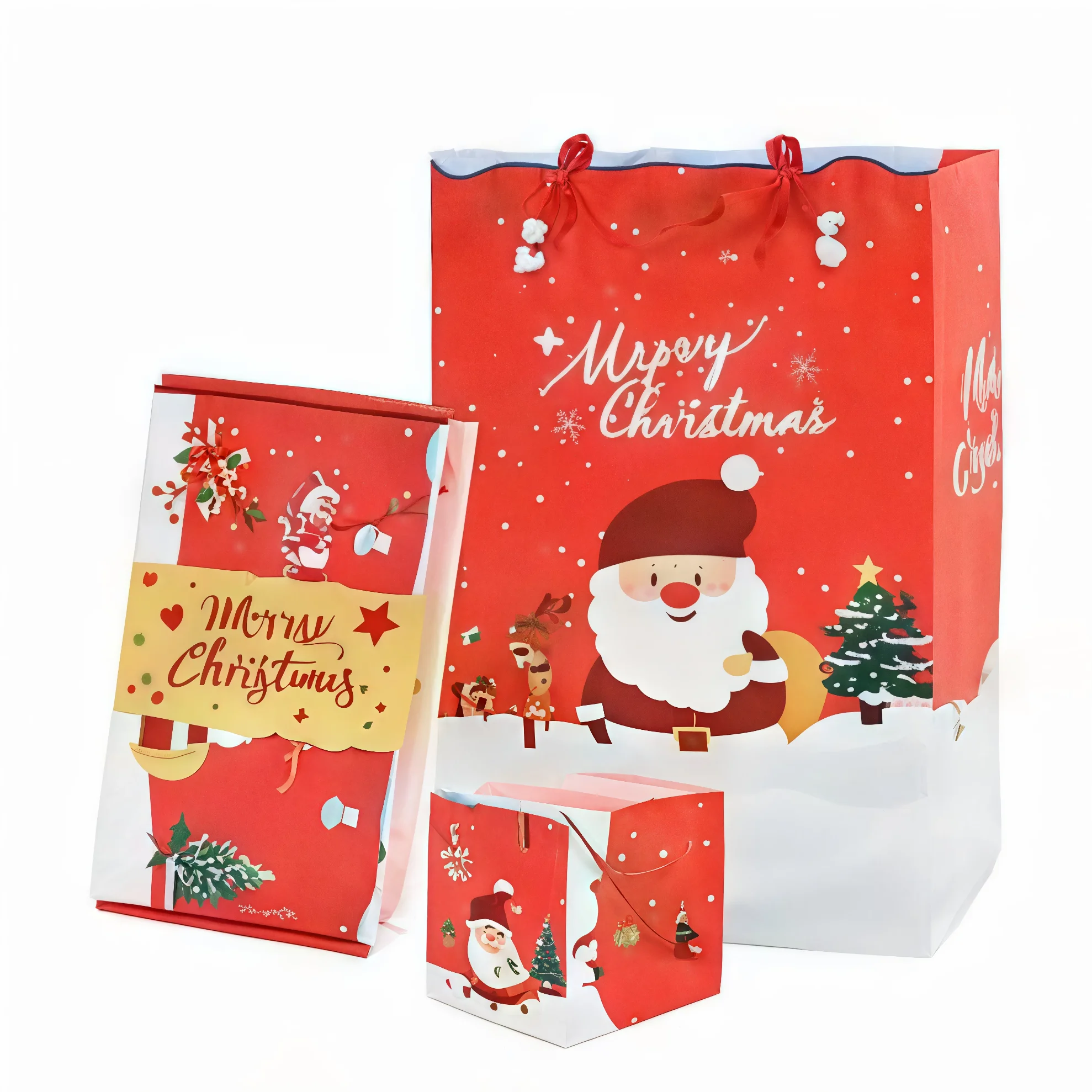 حقيبة نقود صندوق هدايا مفاجأة حمراء، صندوق هدايا انفجار عيد الميلاد، صندوق هدايا مفاجئ منبثق قابل للطي، فكرة هدية مثالية للعطلات #5