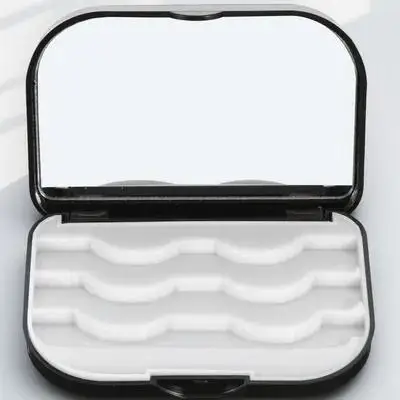 1 Stuks Valse Lash Opslag Container Kwaliteit Plastic Wimper Organizer Gemakkelijk Open Close Wimper Opbergdoos Valse Lash Verpakking