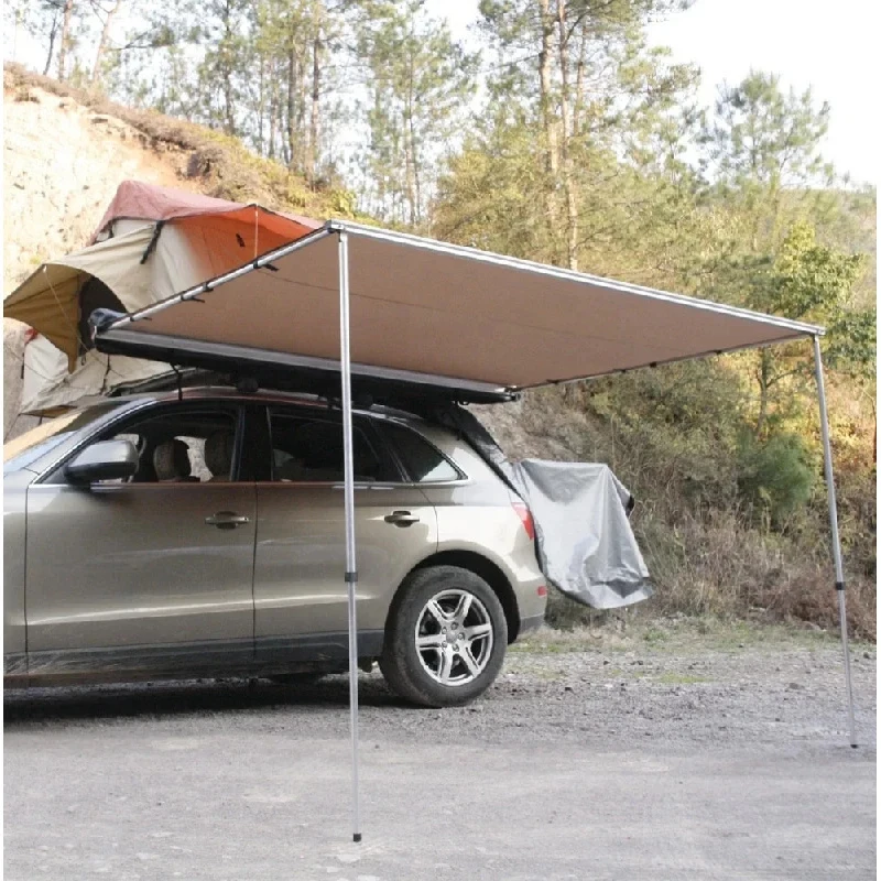 Hot Selling OEM Shelter Rain 4X4 SUV Retractle Camping Car Side Awning Parts -Fric With Differe High Quality