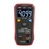 UNI-T UT123 Mini Digital Multimeter GUARANTEED AC DC Voltage Resistance Temperature Electrical NCV Tester EBTN Display UT123D