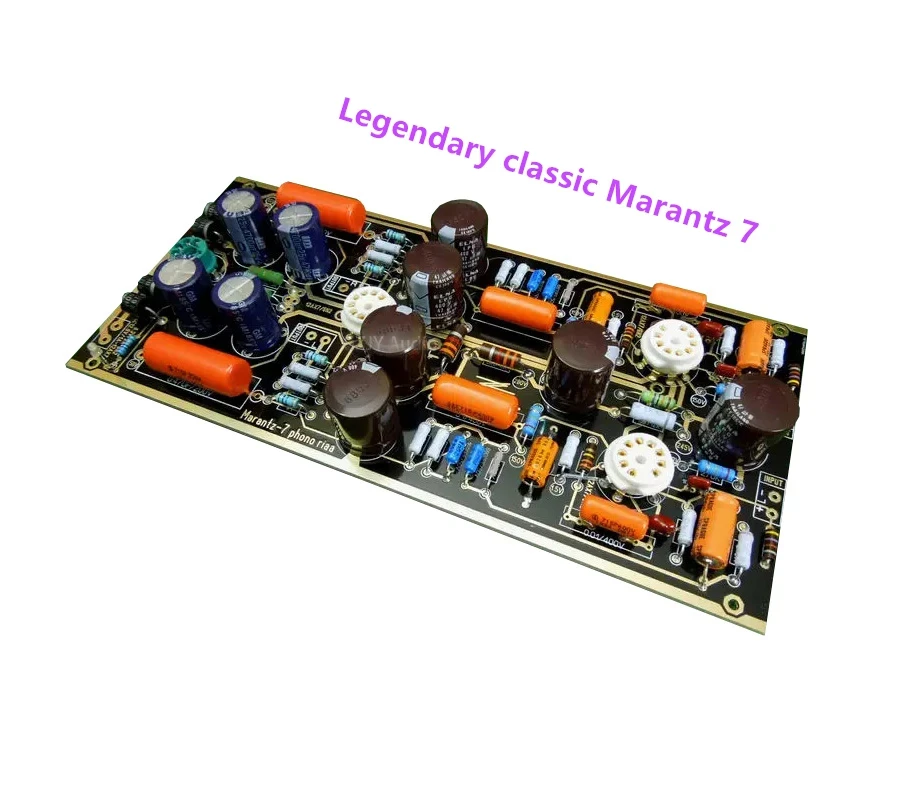 Legendary Classic Marantz 7 Phono Amplifier, m7 Vinyl Phono Player DIY Finished Board (Excluding Tube)